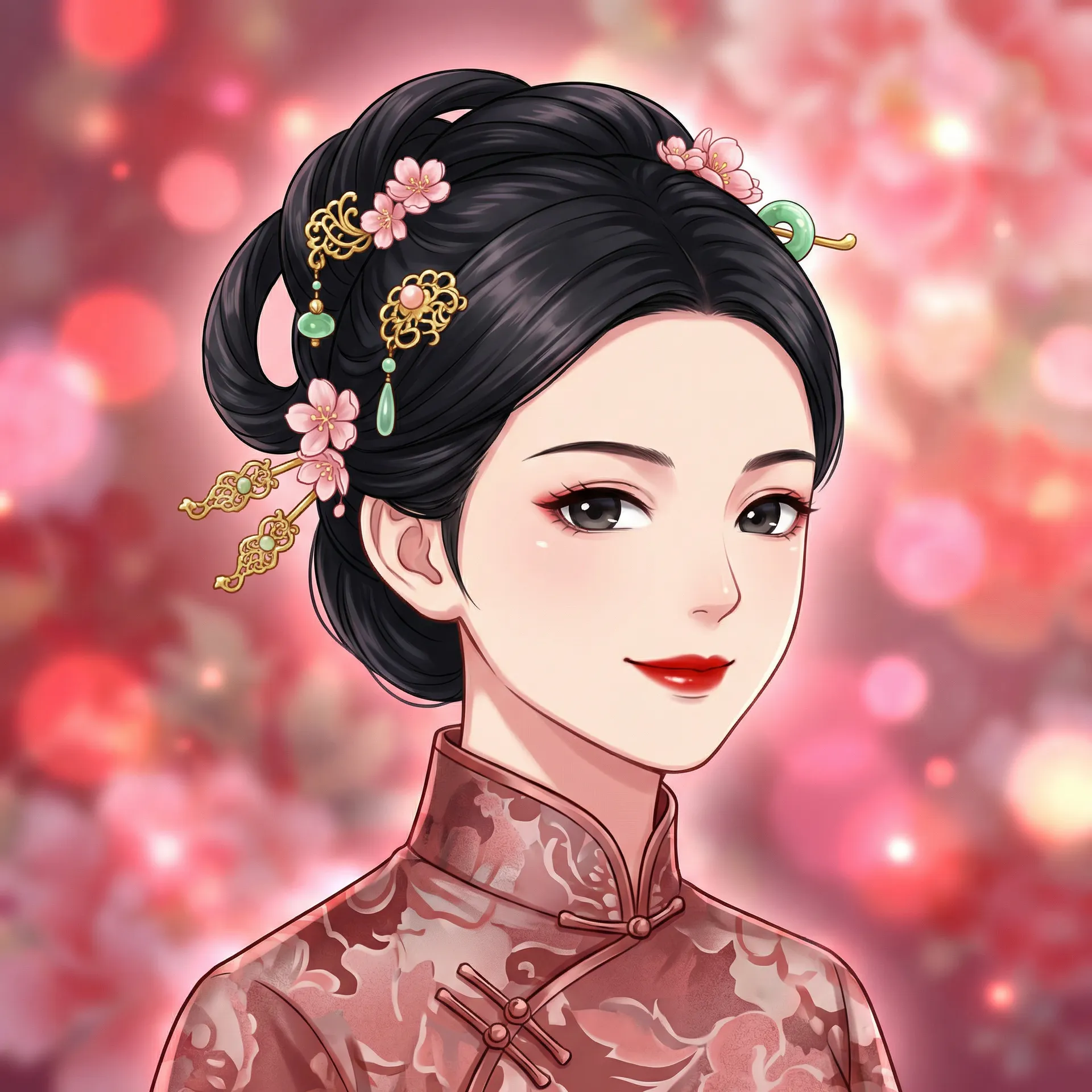 桃花仙子 - 春光辉荒野 人气女神